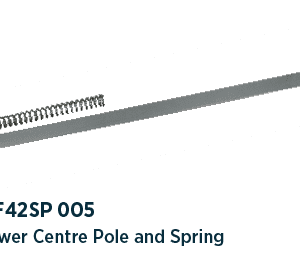 Centre lower pole and spring - MF42SP 005-0