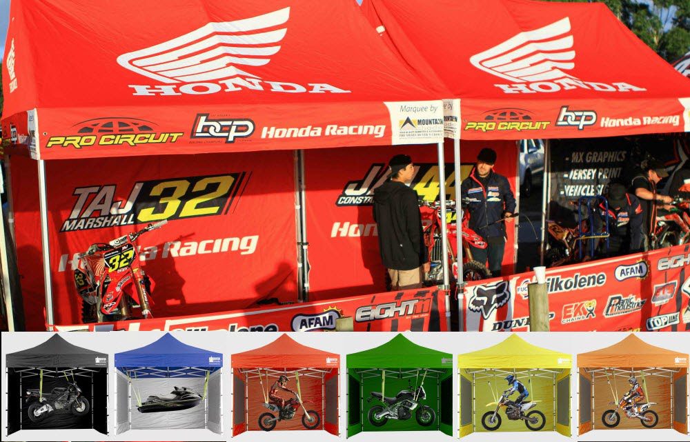 Mshade_Printing_event_pack._tents shelters and heavy duty custom print marquee pit tent for race team