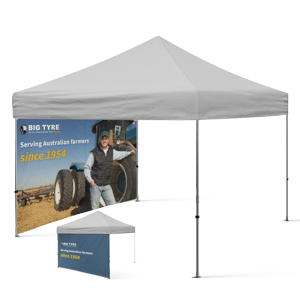 Marquee POLY Wall Printing Double Sided - 4m - FADE RESISTANT PRINTING. OUTDOOR GRADE INKS WARRANTED FOR 1 YR TO NOT FADE DPDSW4