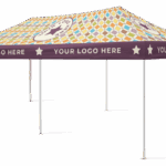 Regular Print Custom Roof 4x8m