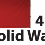 4m Plain Colour SOLID Walls