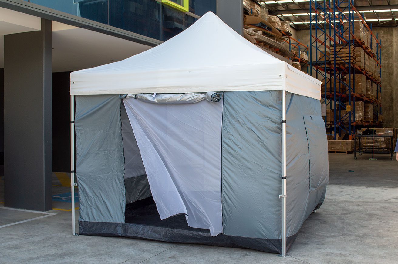Inside Tent