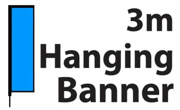 3.0m Hanging Banner