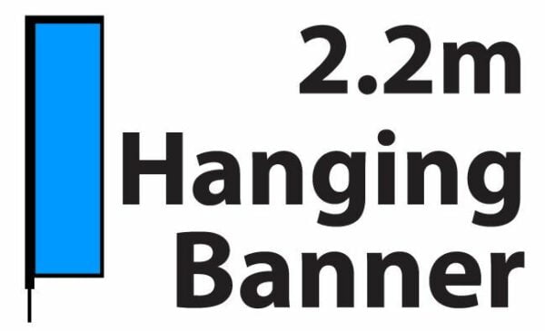 2.2m Hanging Banner