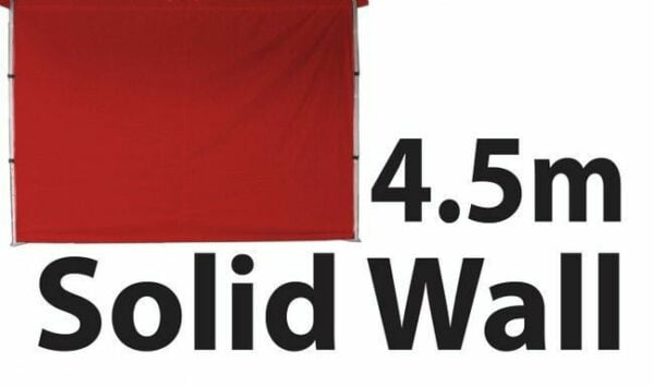 4.5m Stock Solid Wall - All Colours