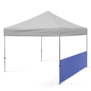 4m Stock Half Wall inc frame and fabric- All Colours