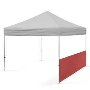 3m Stock Half Wall inc frame + fabric - All Colours