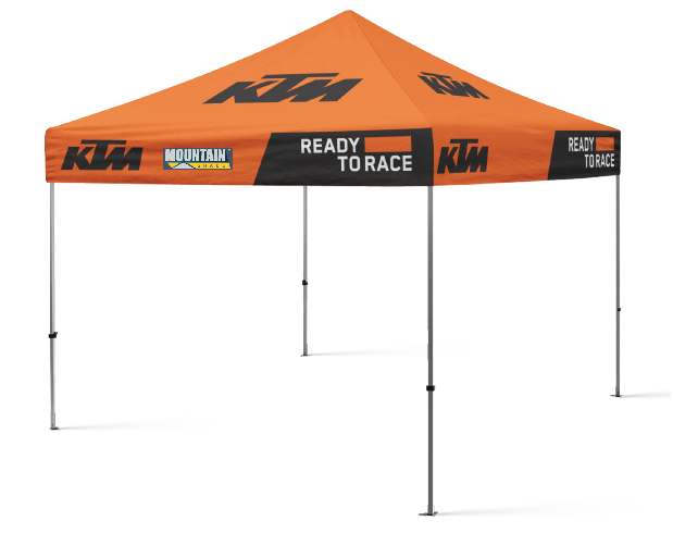 OPTION 1: Heavy Duty Printed Pit Tent 3x3m size - Starts from $899