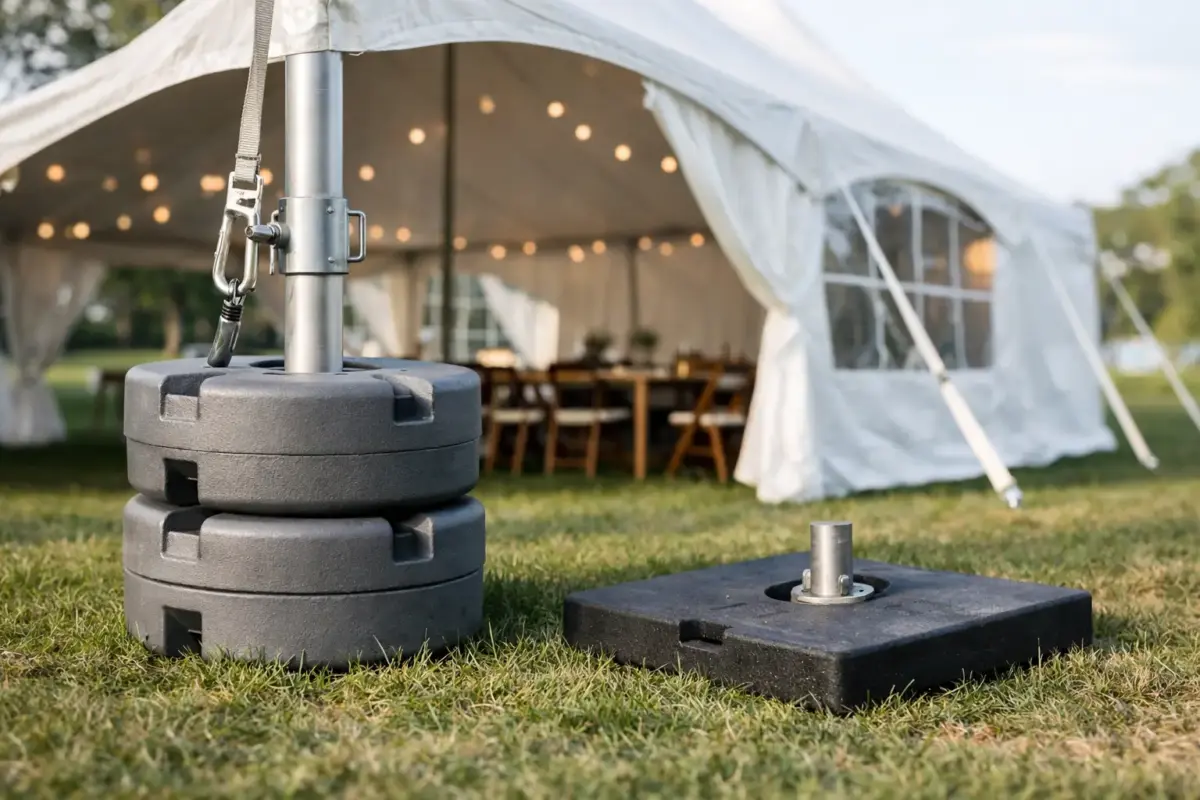Marquee Weights That Keep Your Setup Grounded