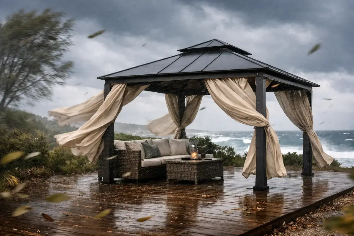 What Wind Speed Can a Gazebo Withstand in Australia?