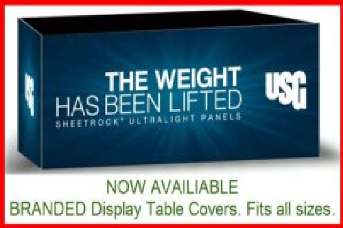 Promotional box image announcing 'The Weight Has Been Lifted' for Sheetrock UltrLight Panels, USG branding visible on the box.