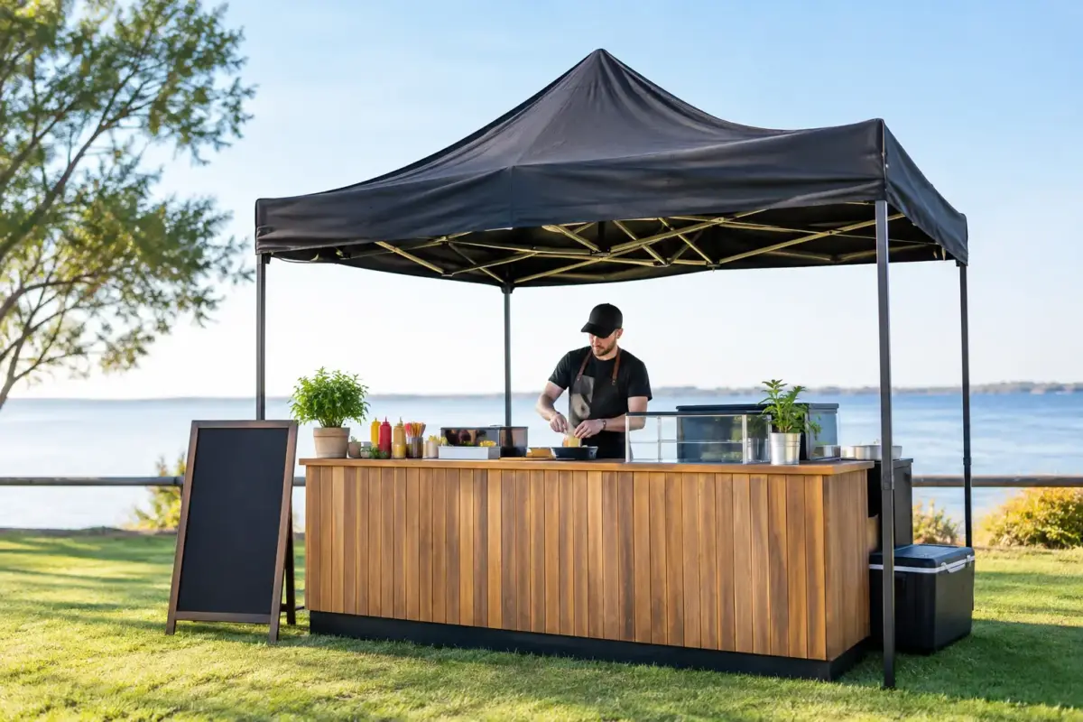 Best Gazebo Sizes for Food Stalls in Australia