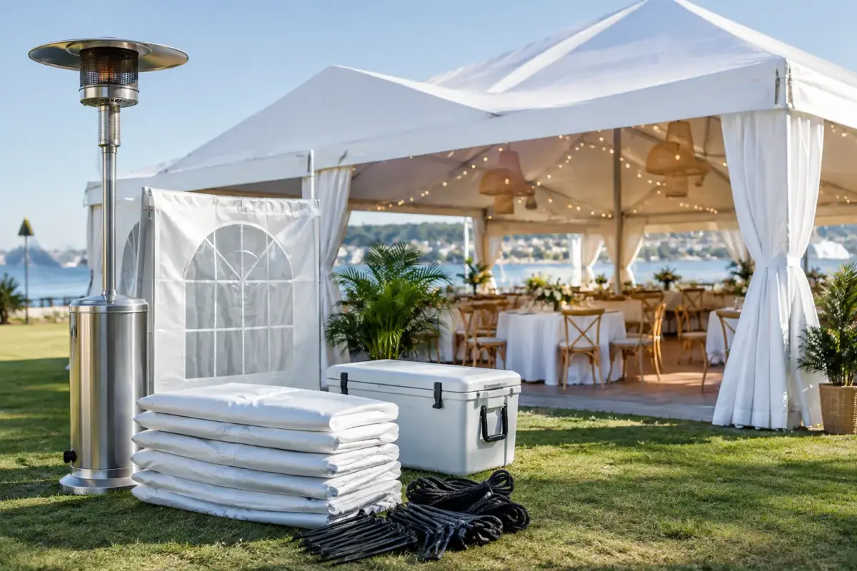 Best Event Tent Accessories for Australian Events