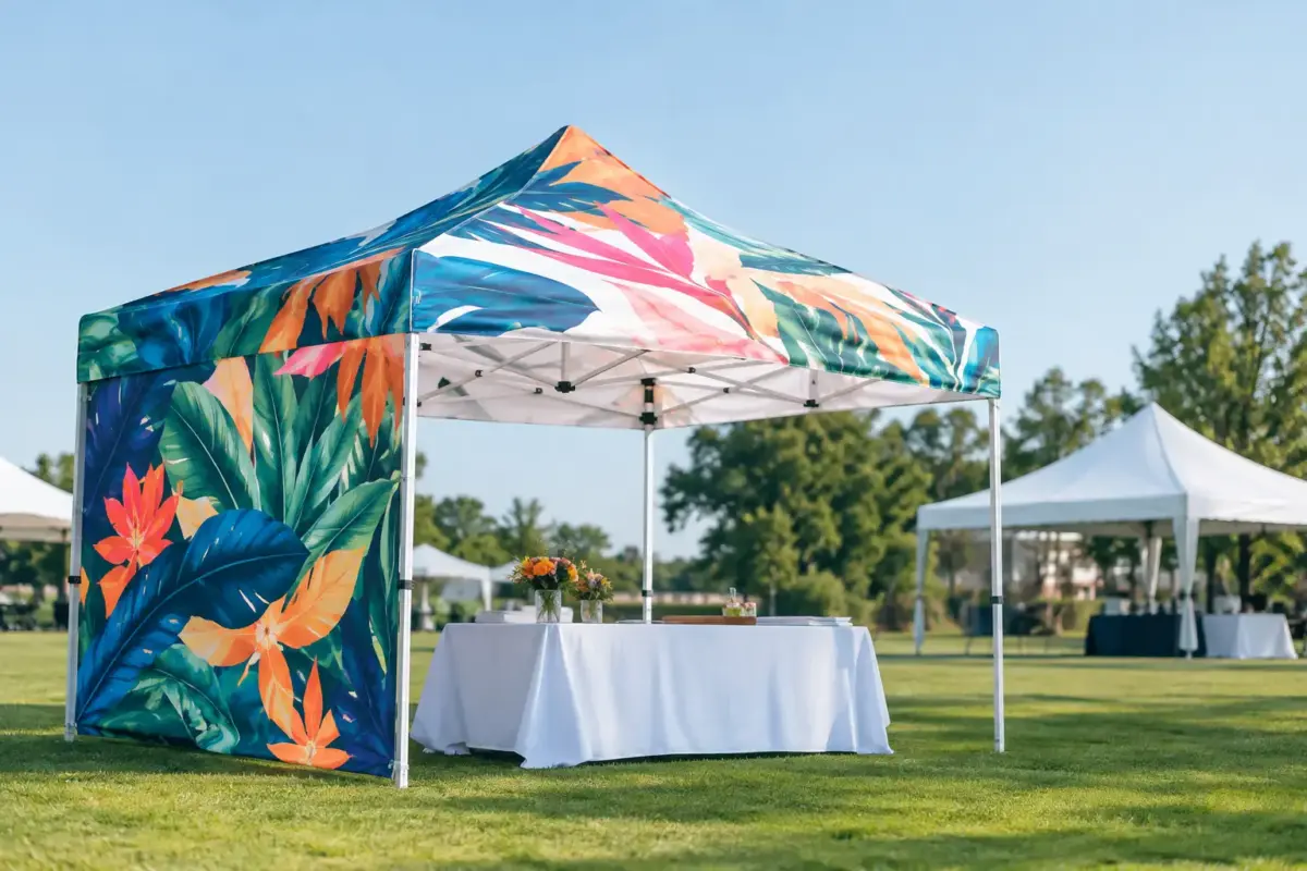 Digital Fabric Printing for Outdoor Events