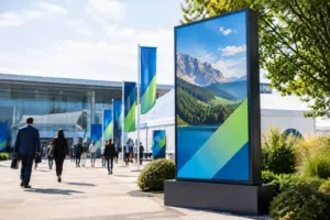 Exhibition Signage That Pulls Its Weight Outdoors